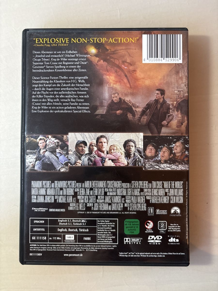 Tutti i DVDs: Krieg der Welten – Usato da Ruswil venduto da Slivio_ 1