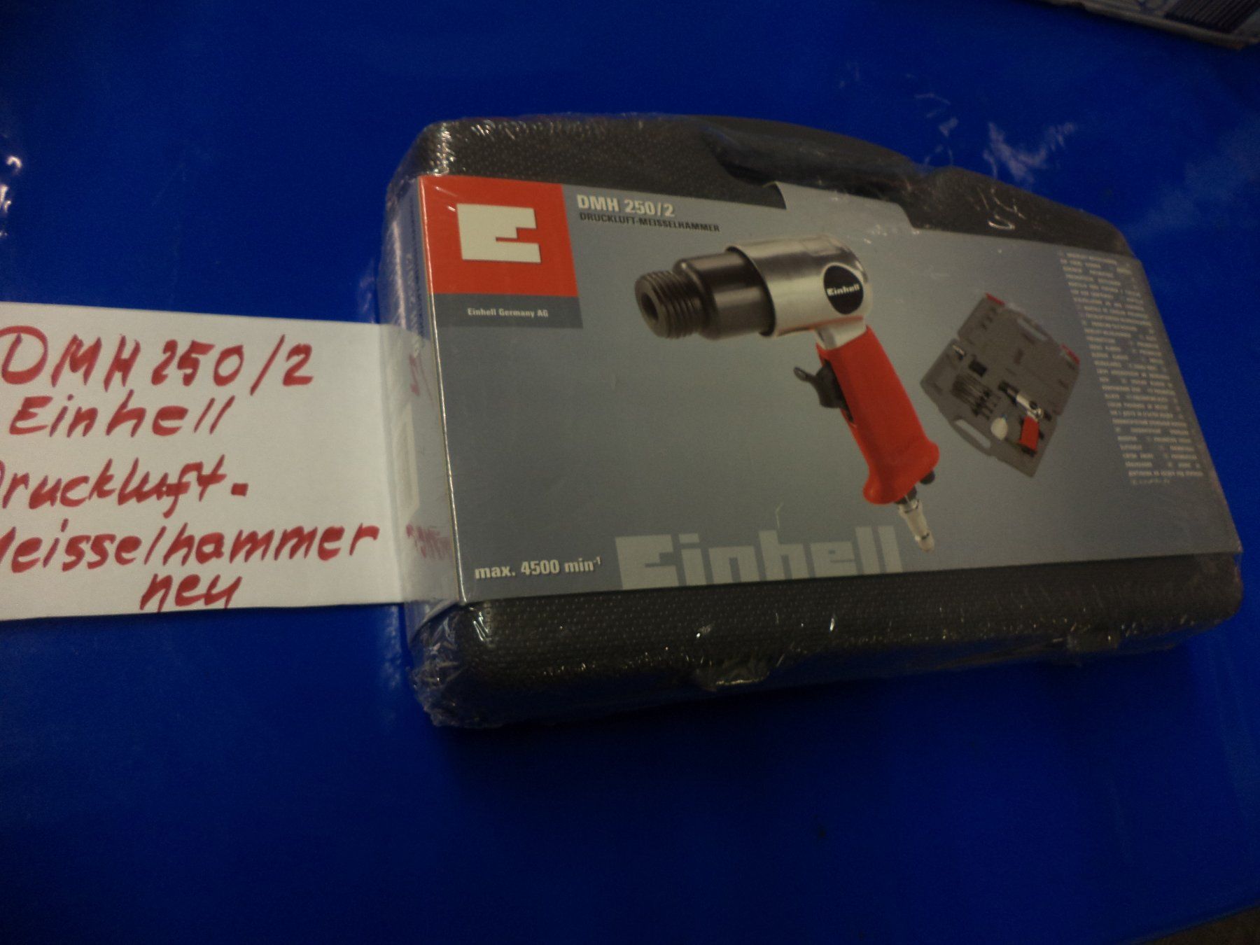 Einhell Tutti gli attrezzi: Neuer Einhell Drukluftmeissel – Nuovo e nell'imballaggio originale da Oetwil am See venduto da Avenger07