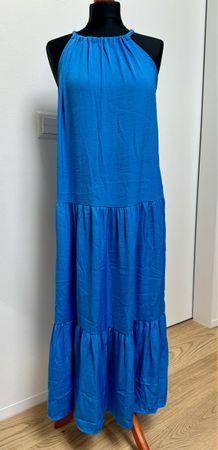 Neues Azzurblaues Sommerkleid / Gr S
