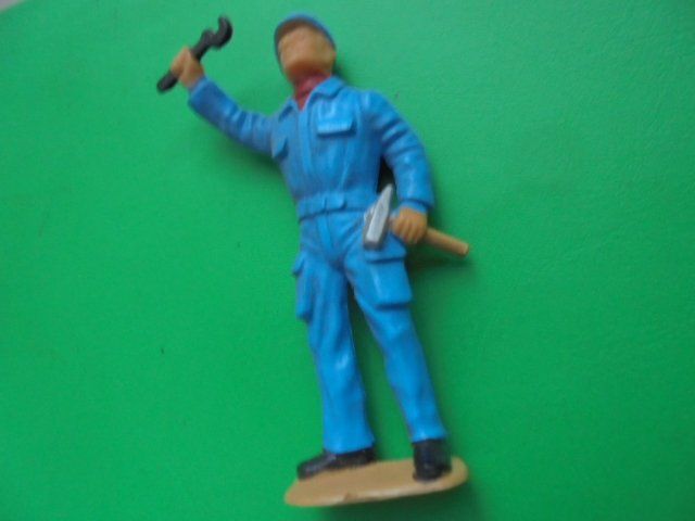 Statuette: Lehmann Grossbahn Mann Herr Maschinist Handwerker – Usato da Basel venduto da Gurit76