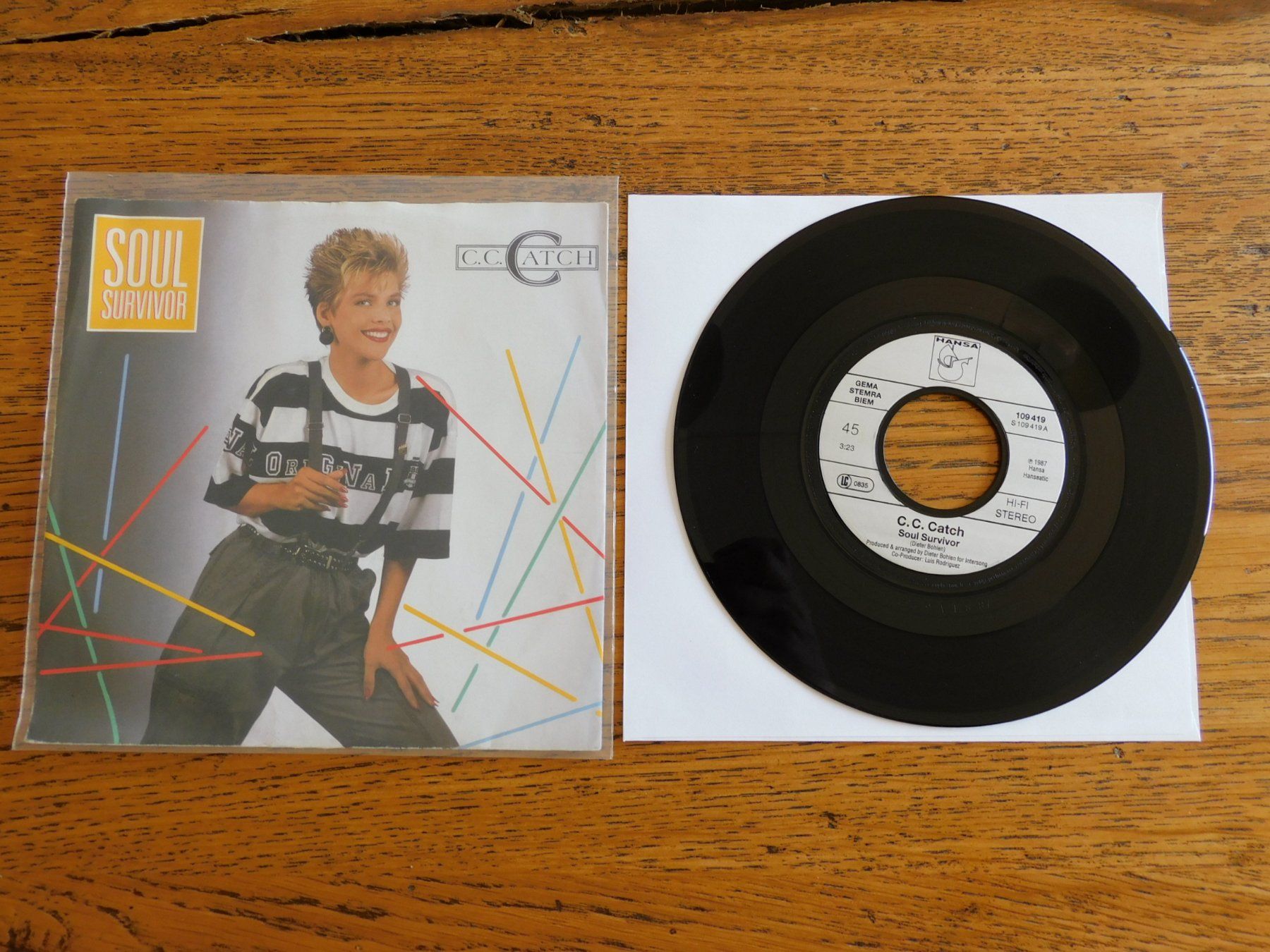 Dischi in vinile: C.C. Catch – Soul Survivor – Usato da Emmenbrücke venduto da lamorak