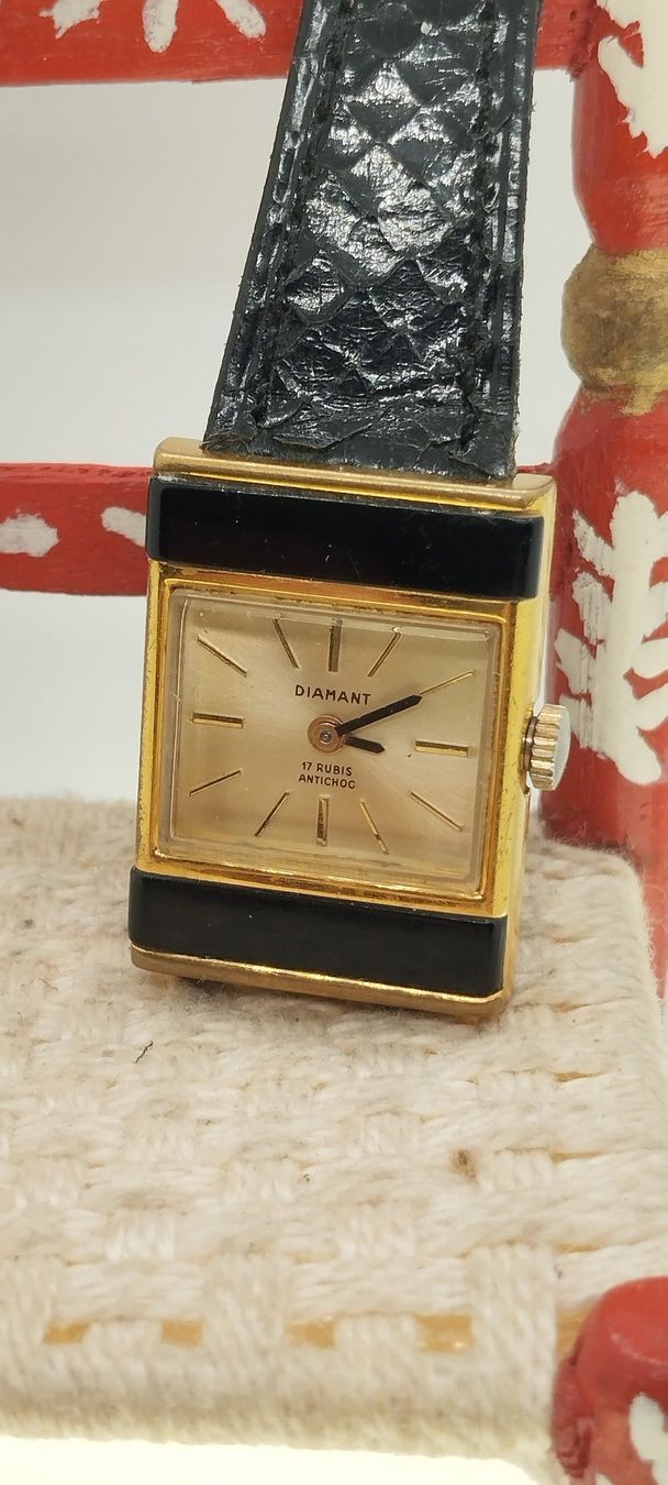 Orologi: montre vintage diamant – Usato da La Chaux-de-Fonds venduto da jac_9llg