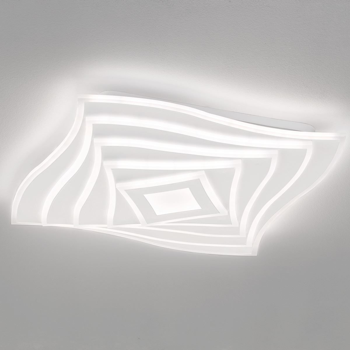 Lampadari & plafoniere: LED Deckenleuchte, Dimmer, 50 cm x 50 cm – Nuovo (secondo la descrizione) da Kreuzlingen venduto da Smart-Light