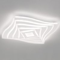 LED Deckenleuchte, Dimmer, 50 cm x 50 cm