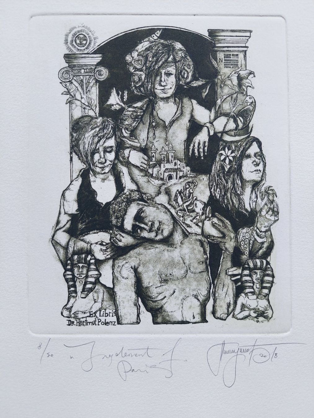 Dipinti: Exlibris Bogdan Pilipushko - Original Radierung signiert – Usato da Obfelden venduto da Exlibris-Art