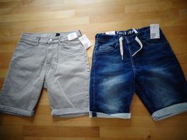 2 Jeans Shorts Gr. 158 von H&M neu mit Etikette