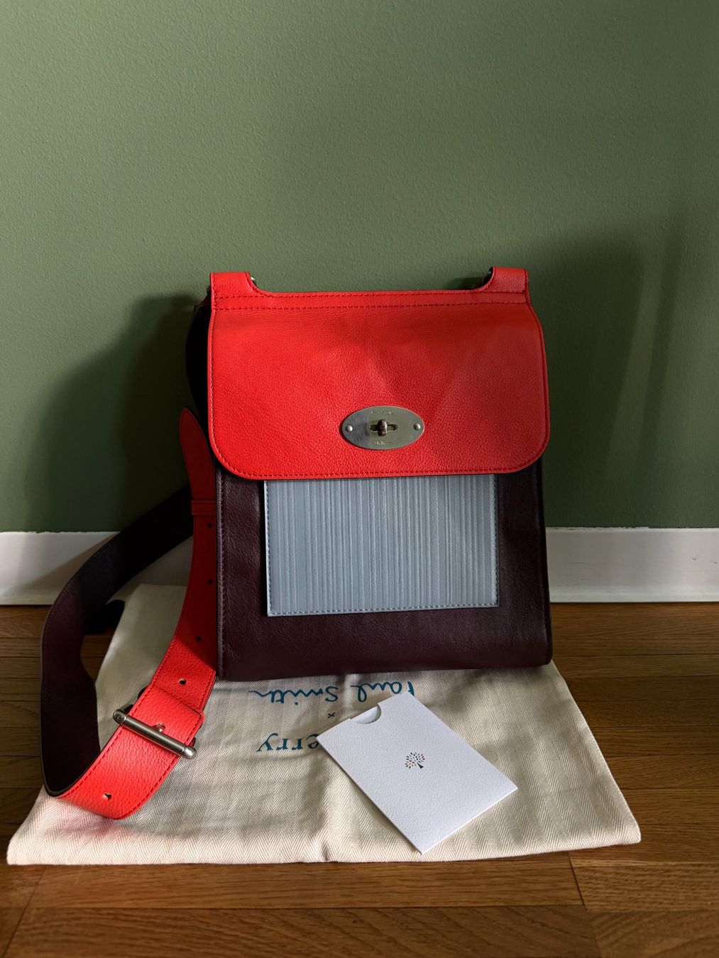 Mulberry Borse: Paul Smith x Mulberry Antony Bag - Coral – Usato da Zürich venduto da Ander_ch