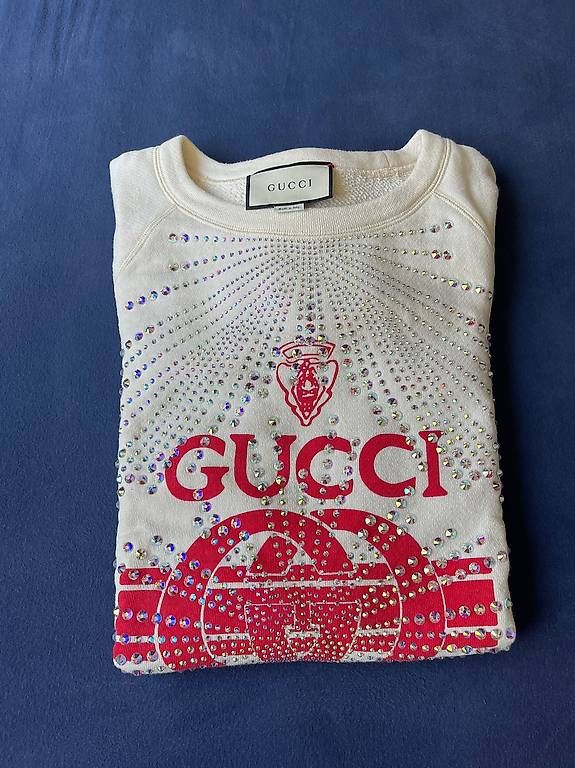 Maglioni & Felpe: Gucci Strass Sweatshirt Pullover Gr M – Usato da Dübendorf venduto da lilasonderbar 2