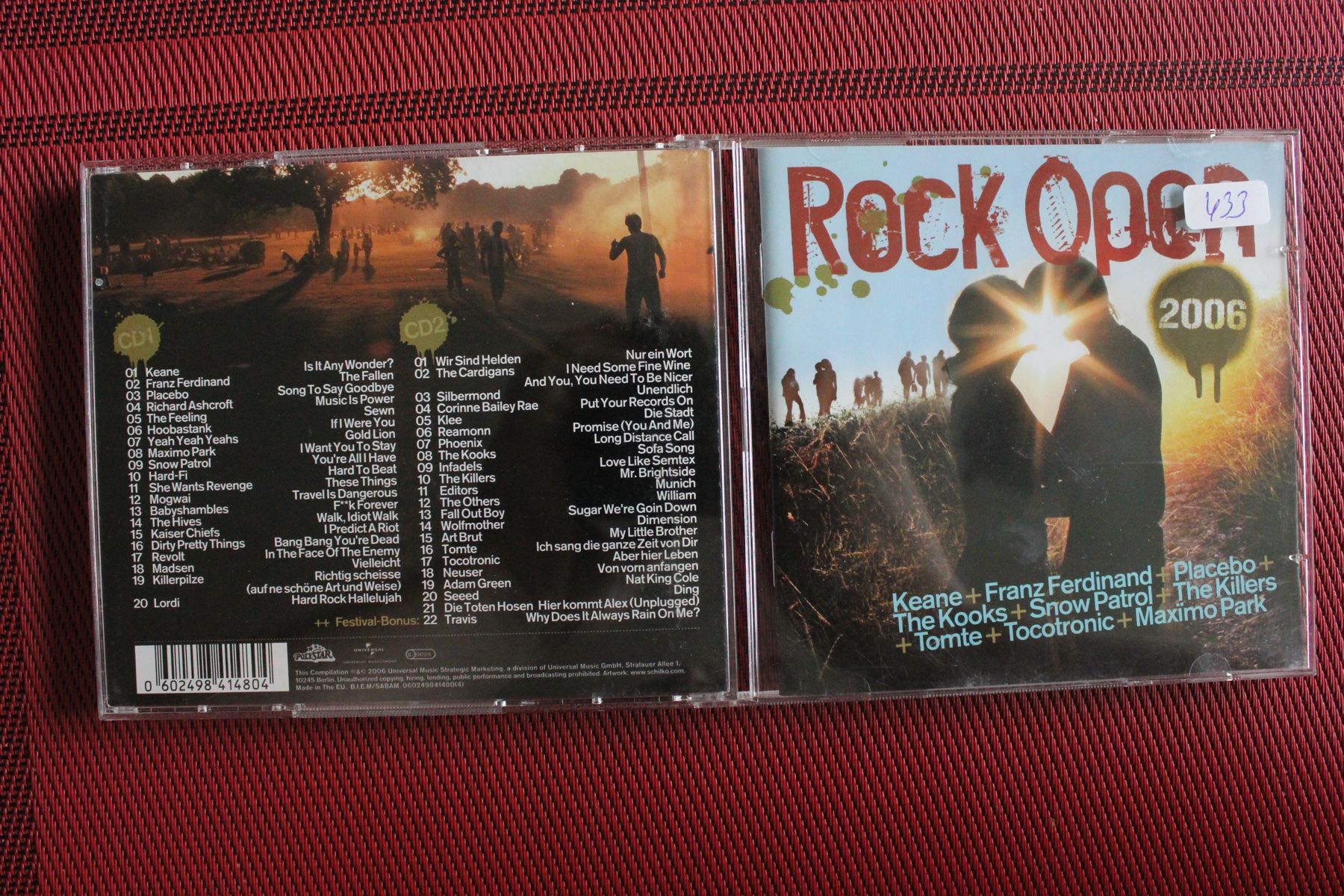 CD: Rock Open 2006 ( 433) – Usato da Geroldswil venduto da CD-Verkauf-2022