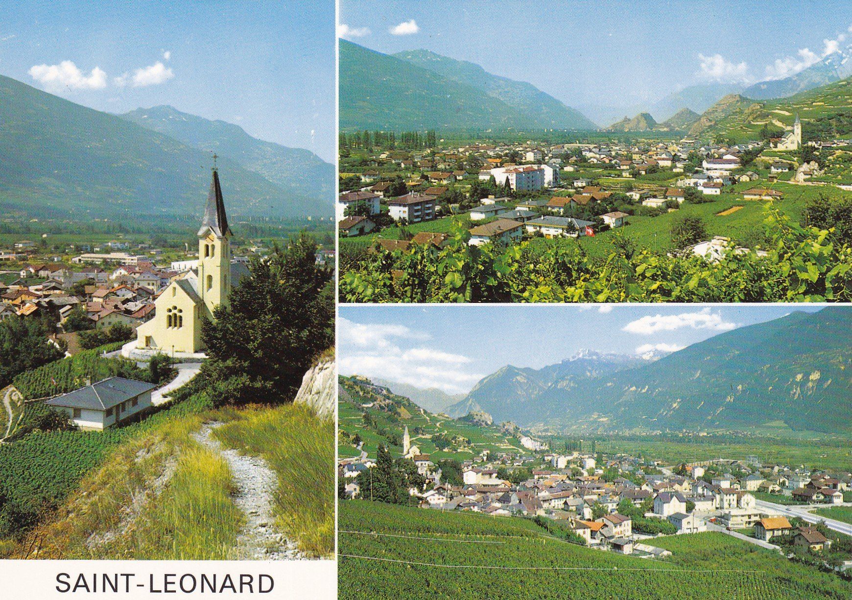 Cartes postales: Saint - Leonard  Multivues – D'occasion à Cormoret par Pascalll2001