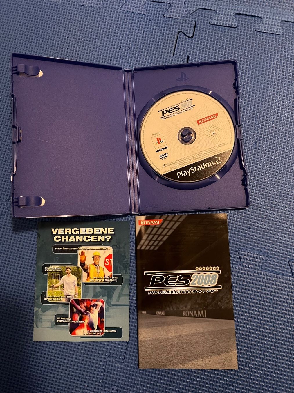 Sony Spiele: Pro Evolution Soccer 2008 PES 2008 Playstation 2 / PS2 – Gebraucht aus Gossau SG von  1