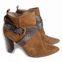Stiefeletten Wildleder 38 GLORIA ORTIZ Luxus Made in Spain
