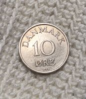 10 Öre Dänische Münze Jahrgang 1960