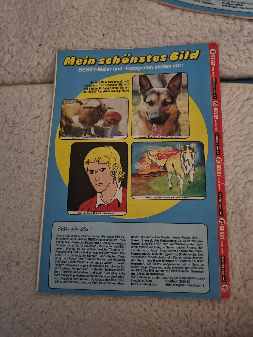 BD: Bessy Heft Nr. 705 – D'occasion à Oberentfelden par Giants 1