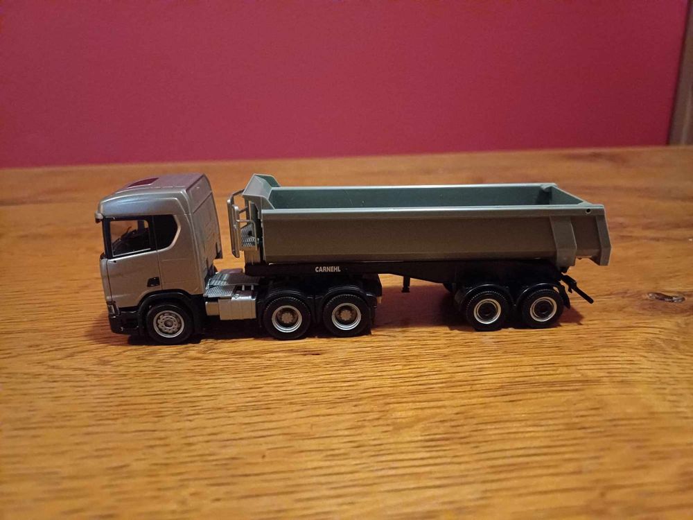 HERPA 076241-002 - 1/87 Carnehl-Rundmulden-Auflieger 3A - Neu EUR 12,99