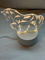 Veilleuse LED 3D Cheval Design Moderne Lampe de Chevet (A)