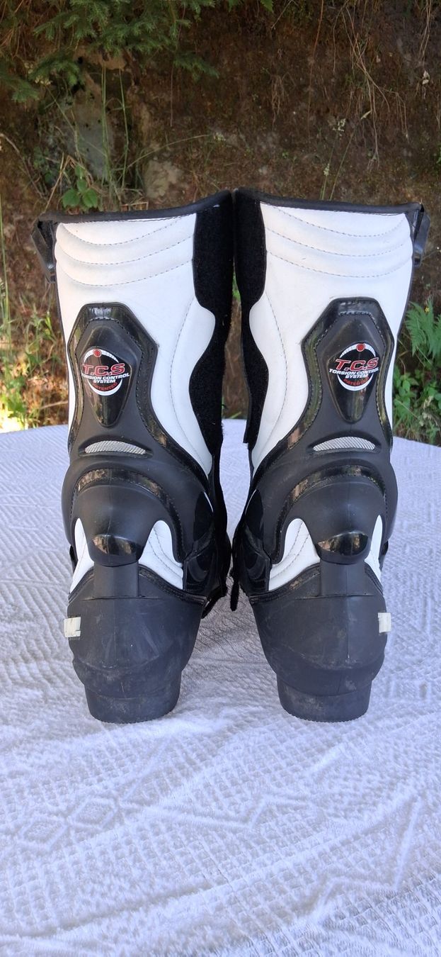 FLM Scarpe da uomo: Motorradstiefel FLM Herren – Usato da Hinterfultigen venduto da Zeisel 5