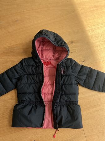 S’Oliver Steppjacke Mädchen dunkelblau Grösse 74 guter Zusta
