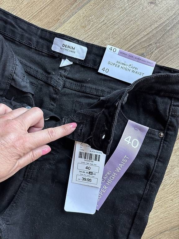 Hosen: Pantalon cargo noir stretch T.38 neuf – Neu und originalverpackt aus Perroy von barballalla 3