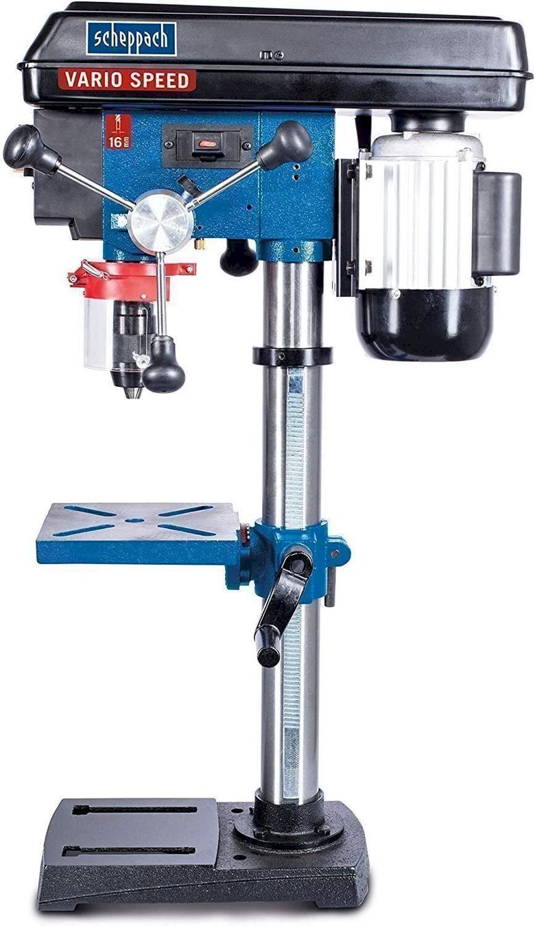 Trapani: Scheppach DP19Vario Säulenbohrmaschine – Nuovo e nell'imballaggio originale da Bottighofen venduto da zaap 3