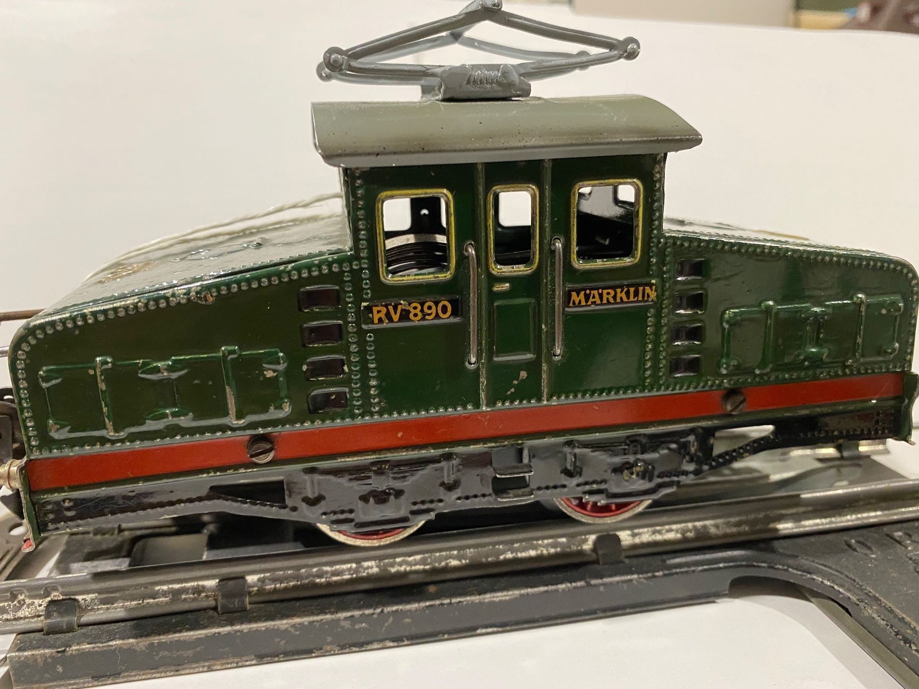 Märklin Modellini di ferrovie: Märklin Antik Lok Spur 0 – Usato da Dübendorf venduto da Troggy 1