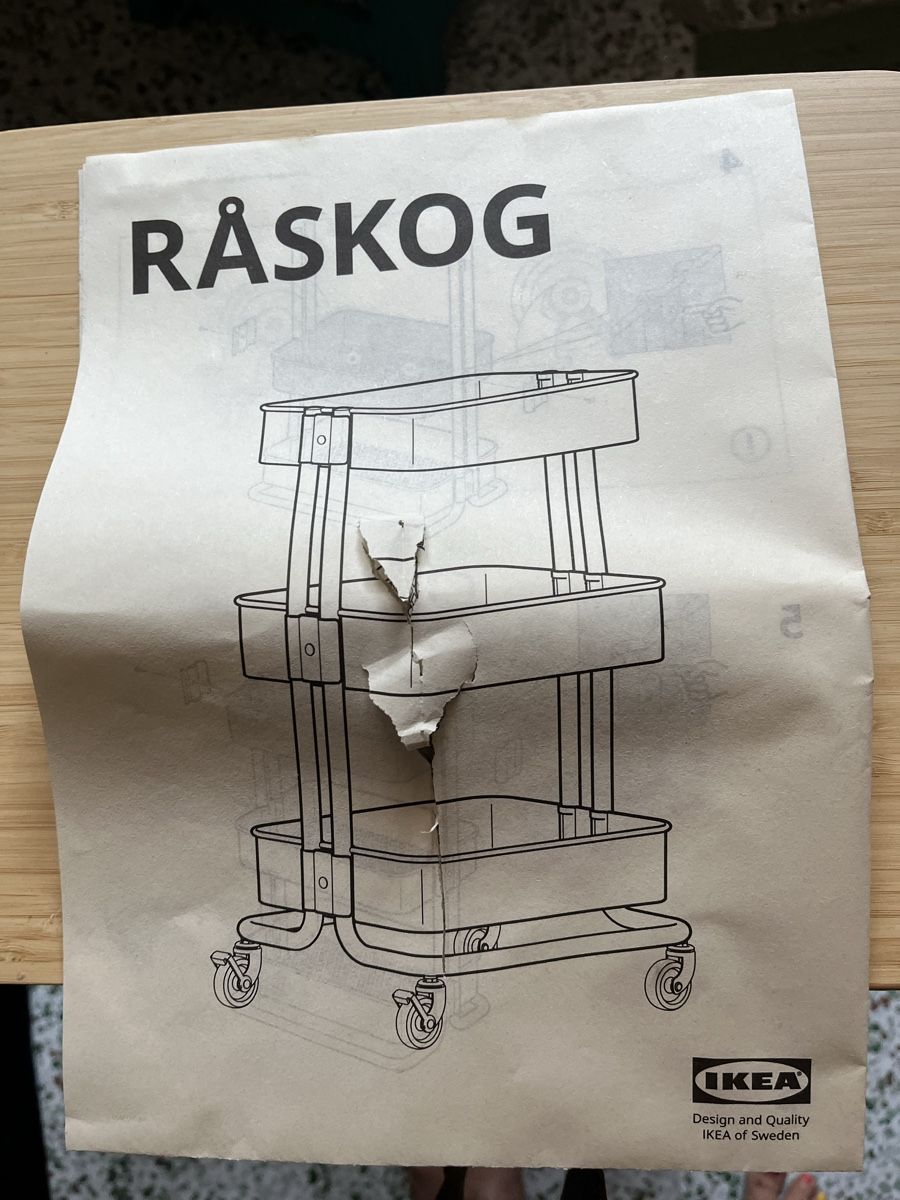 Ikea Eléments de bureau: Kleiner Aufbewahrungsrollwagen – Neuf (Voir description) à Zürich par Daniela0111114 1