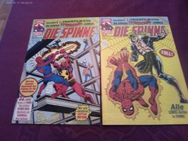 2 X Comics Die Spinne Marvel CONDOR VERLAG 80ER JAHR