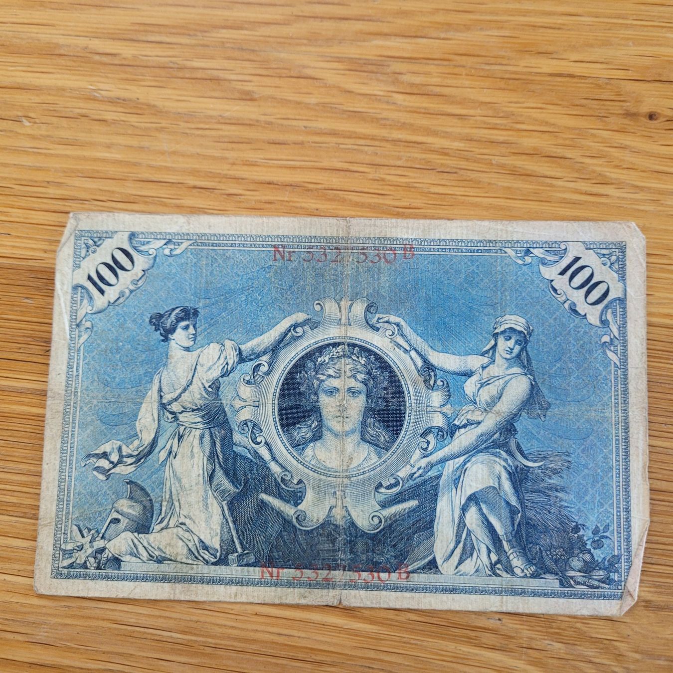 Banknoten: Banknote Berlin 1903 100 – Gebraucht aus Biel/Bienne von Destockweb 1