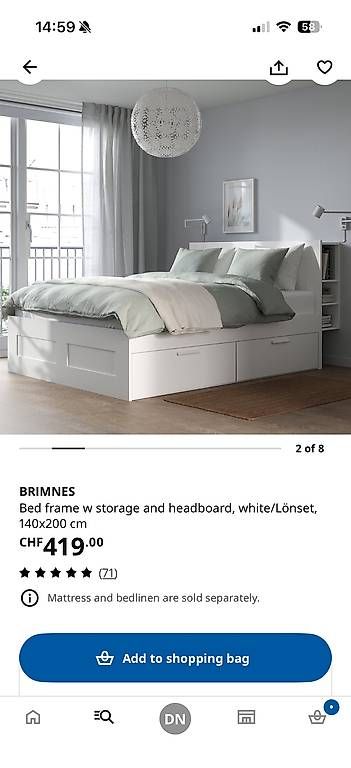 Divani: Reservé- Ikea Lit avec tiroirs + canapé + matelas  à Nyon – Usato da Nyon venduto da Deb_D39 4