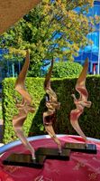 Designer-Skulptur "Flying eagle" handgefertigt