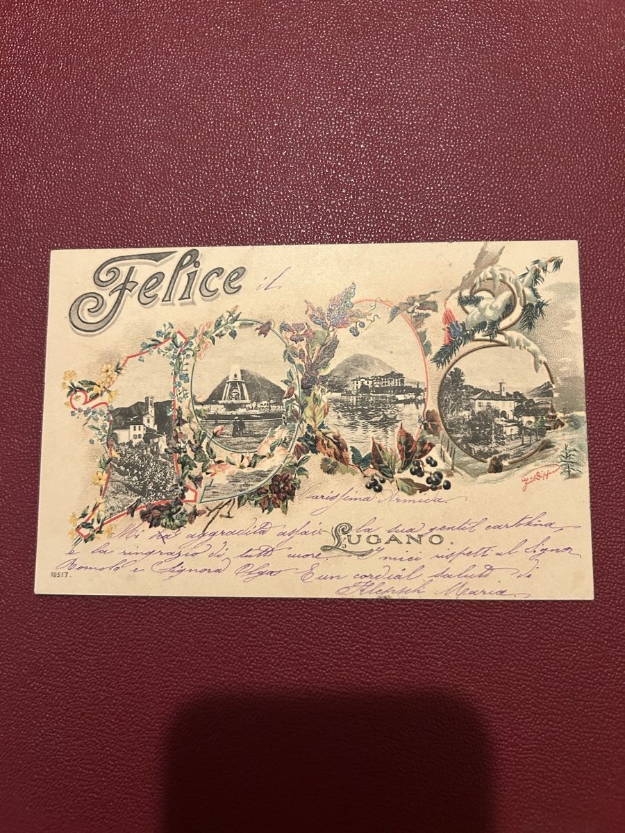 Cartoline postali: Felice Lugano 1903 – Usato da Breganzona venduto da Milesbo