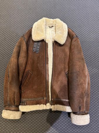 Shearling Bomberjacke