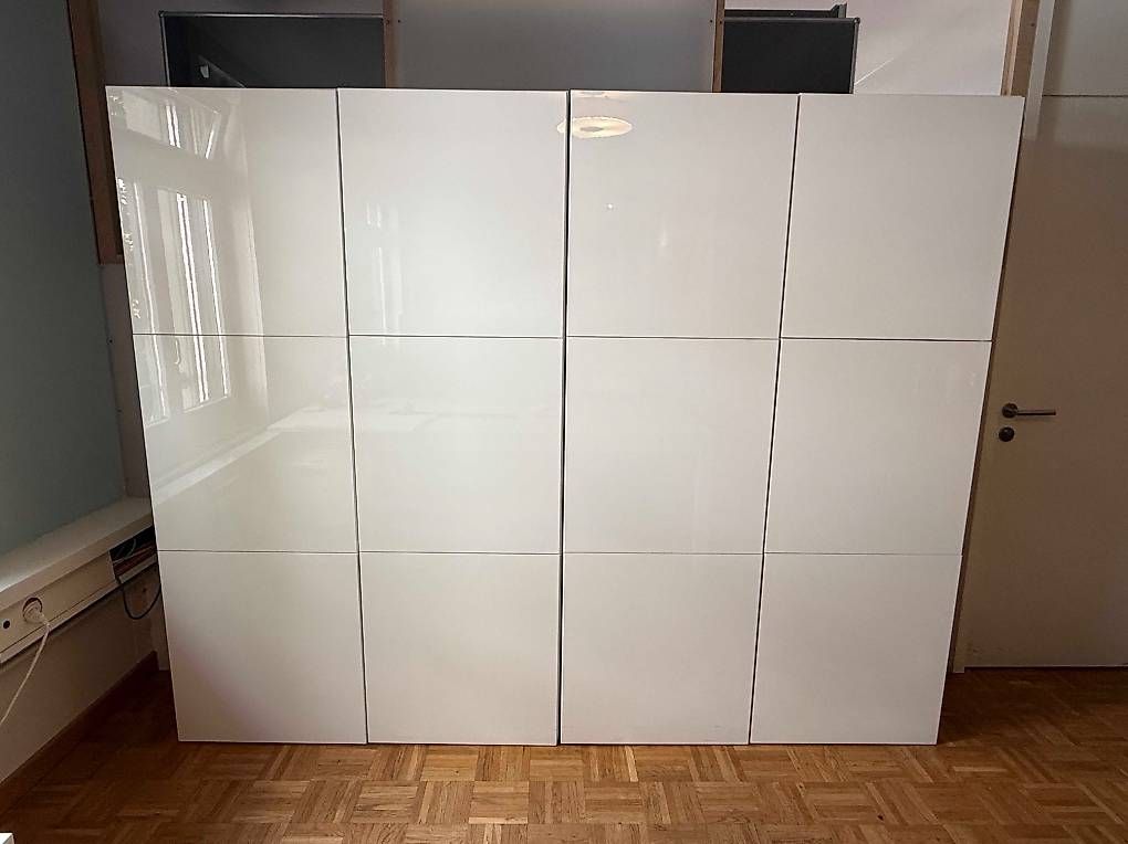 Ikea Schränke: 2 Schränke Ikea BESTÅ, weiss – Gebraucht aus Zuerich von Lebigmick