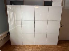 2 Schränke Ikea BESTÅ, weiss