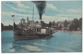 Thun, Dampfer STADT THUN, gelaufen 1918