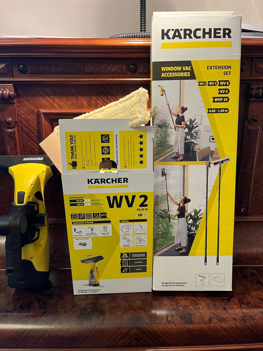 Kärcher Sonstiges für Haushalt & Wohnen: Kärcher WV2 plus N – Neu und originalverpackt aus Breganzona von Madame65