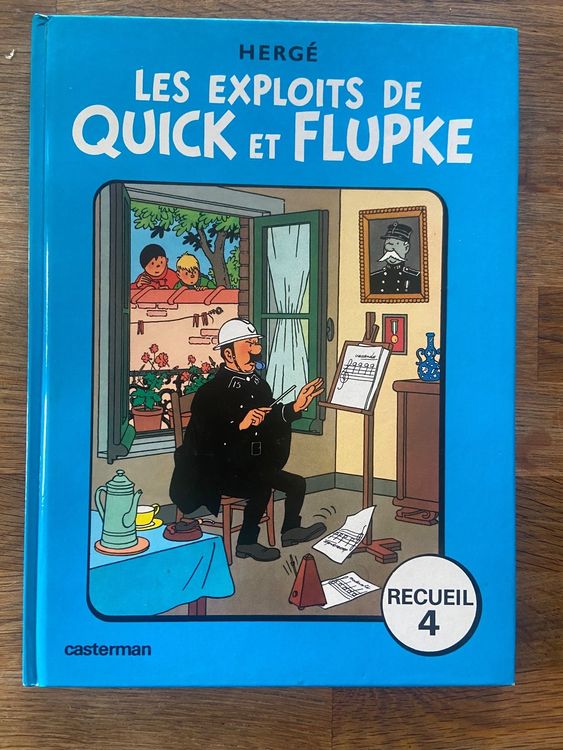 Les exploits de Quick et Flupke (Hergé) Recueil 4 (Gebraucht) in ...