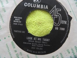 Rex Gildo Look At Me Today 7 45 RPM Columbia DB 7269