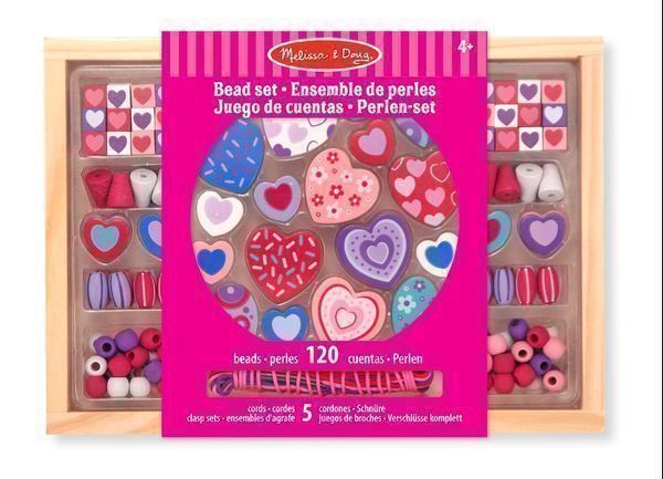 Perle (finte): Herzperlen Set – Nuovo e nell'imballaggio originale da Diepoldsau venduto da preisparadies-ch