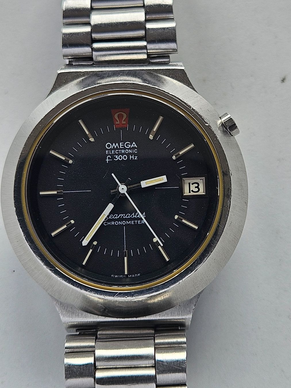 Omega Orologi: 442 Omega Electronic Cono Chronometer Seamaster Date – Usato da Berikon venduto da mmm21