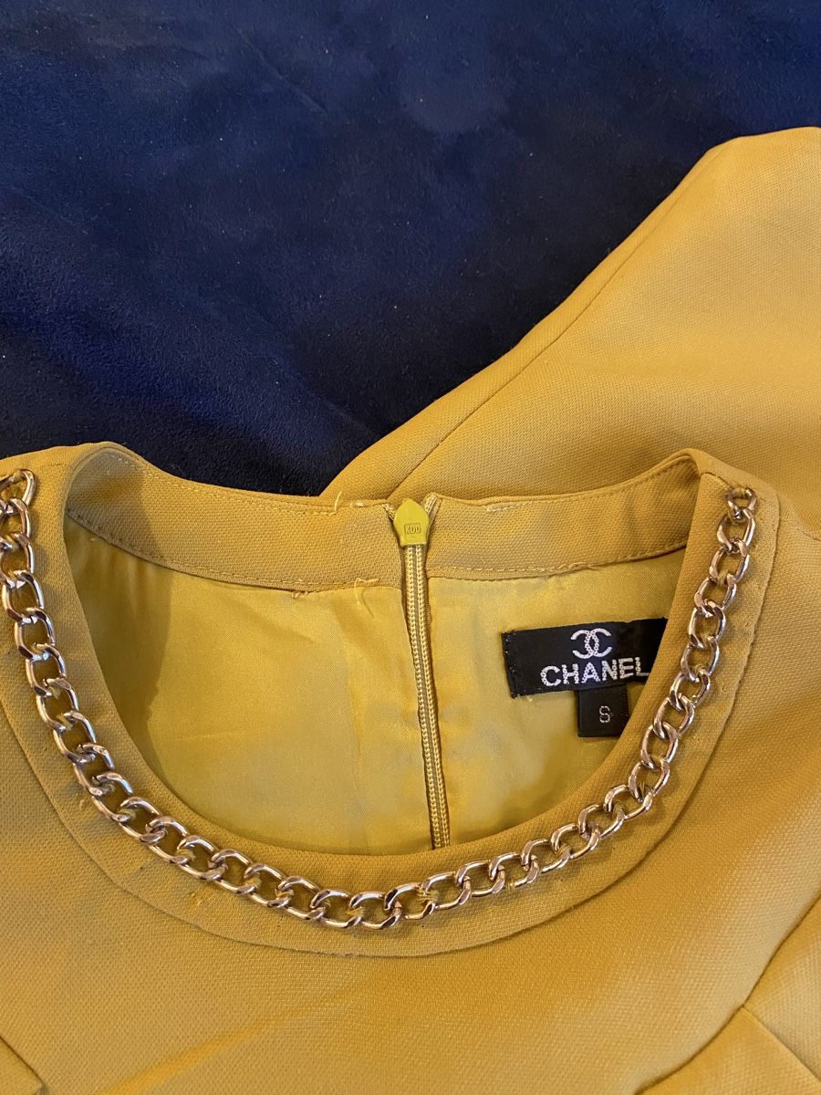 Vestiti: Cocktailkleid, S, Gold, Seide – Nuovo (secondo la descrizione) da luzern venduto da nas_5hx9 1
