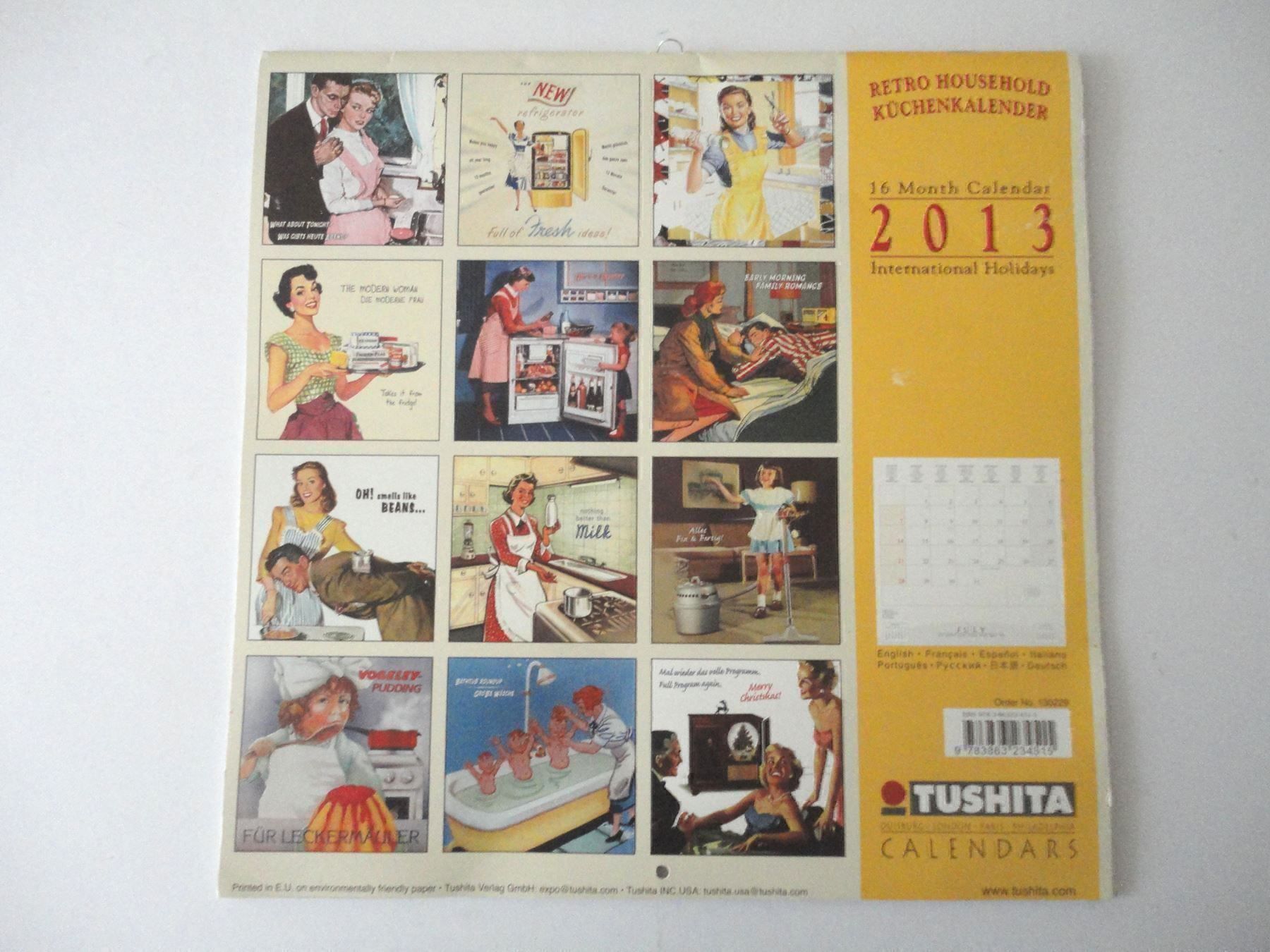 Calendari: Retro Kalender/Küchenkalender Repro-Druck – Usato da zürich venduto da parts5060 5