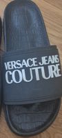 Versace Jeans Couture Badeschlappen schwarz Grösse 37