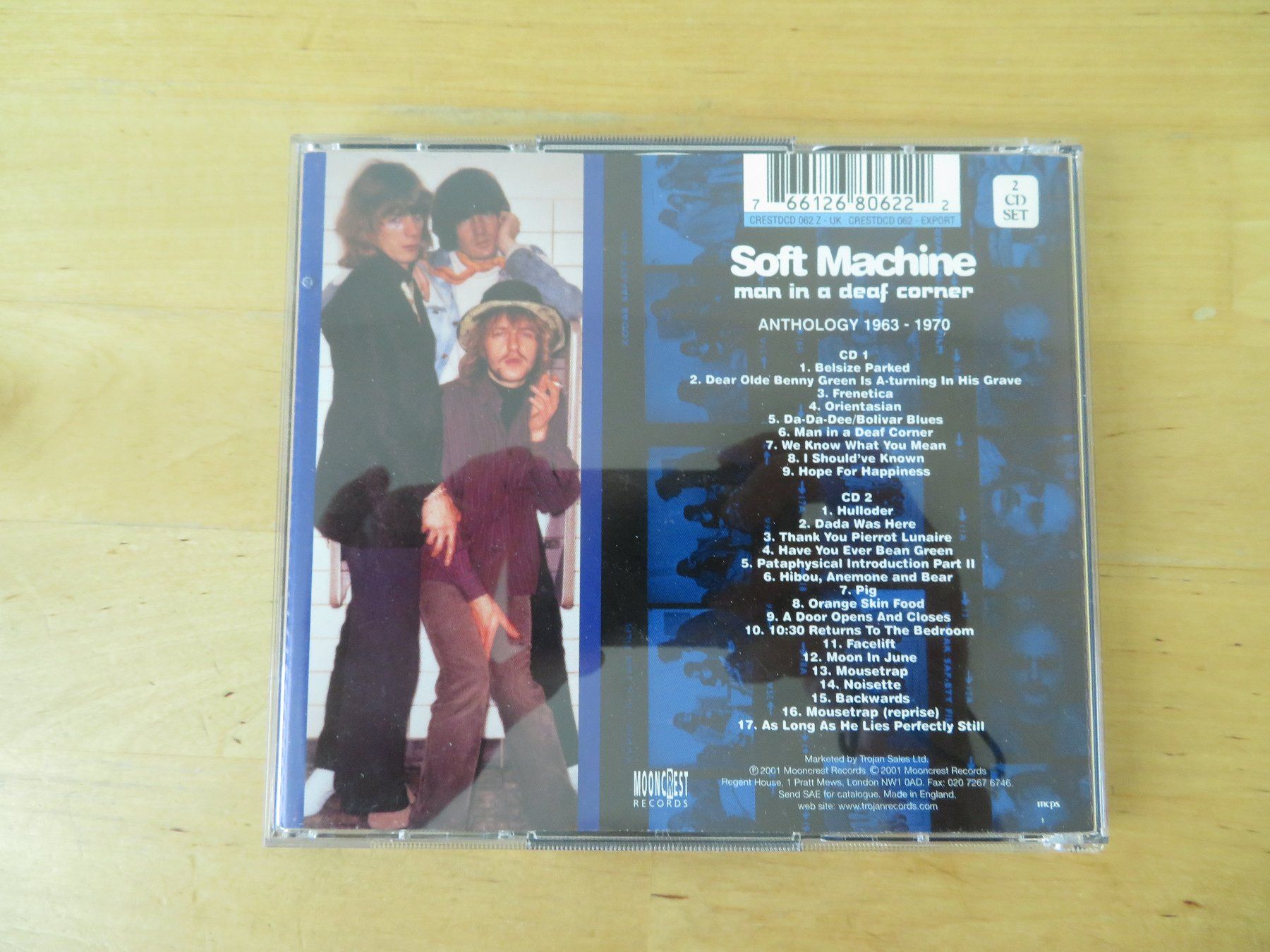 CDs: SOFT MACHINE "Man in a deaf corner" DCD – Gebraucht aus zürich von Goldimmund 4