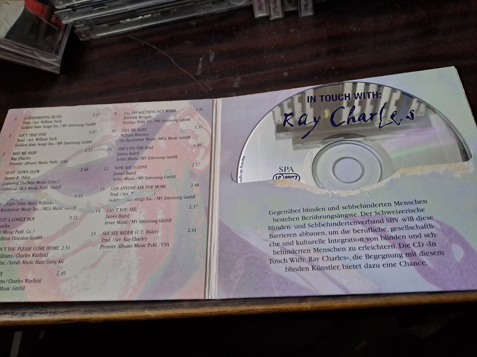 CD: Ray Charles CD – Usato da Zürich venduto da Schoebi19 2
