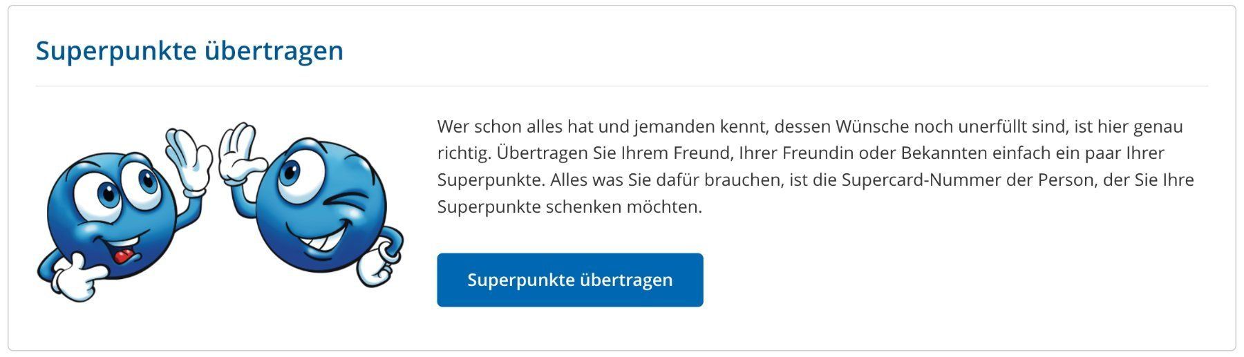 Coop Sammelmarken & -punkte: Coop Supercard Superpunkte - variable Menge – Gebraucht aus Zürich von noko_zurich 1