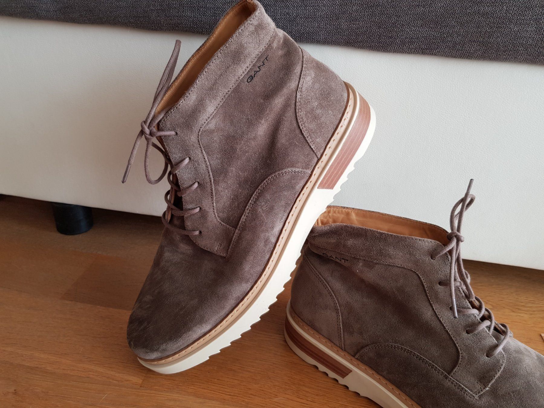 Gant Scarpe da uomo: Gant Velourslederschuhe Gr.45 – Nuovo e nell'imballaggio originale da Reinach AG venduto da innamac 4