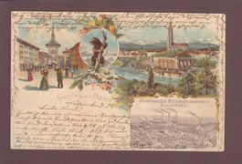 Gruss aus BERN - Hoffmann's Stärkefabriken Salzuflen - 1899