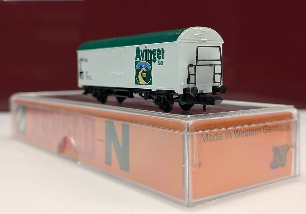 Arnold Modelleisenbahnen: Spur N Kühlwagen "Ayinger Bier" – Gebraucht aus Reinach BL von angus74 1