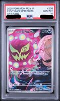 Pokémon - PSA 10 - Cynthia's Spiritomb (M2A 208)